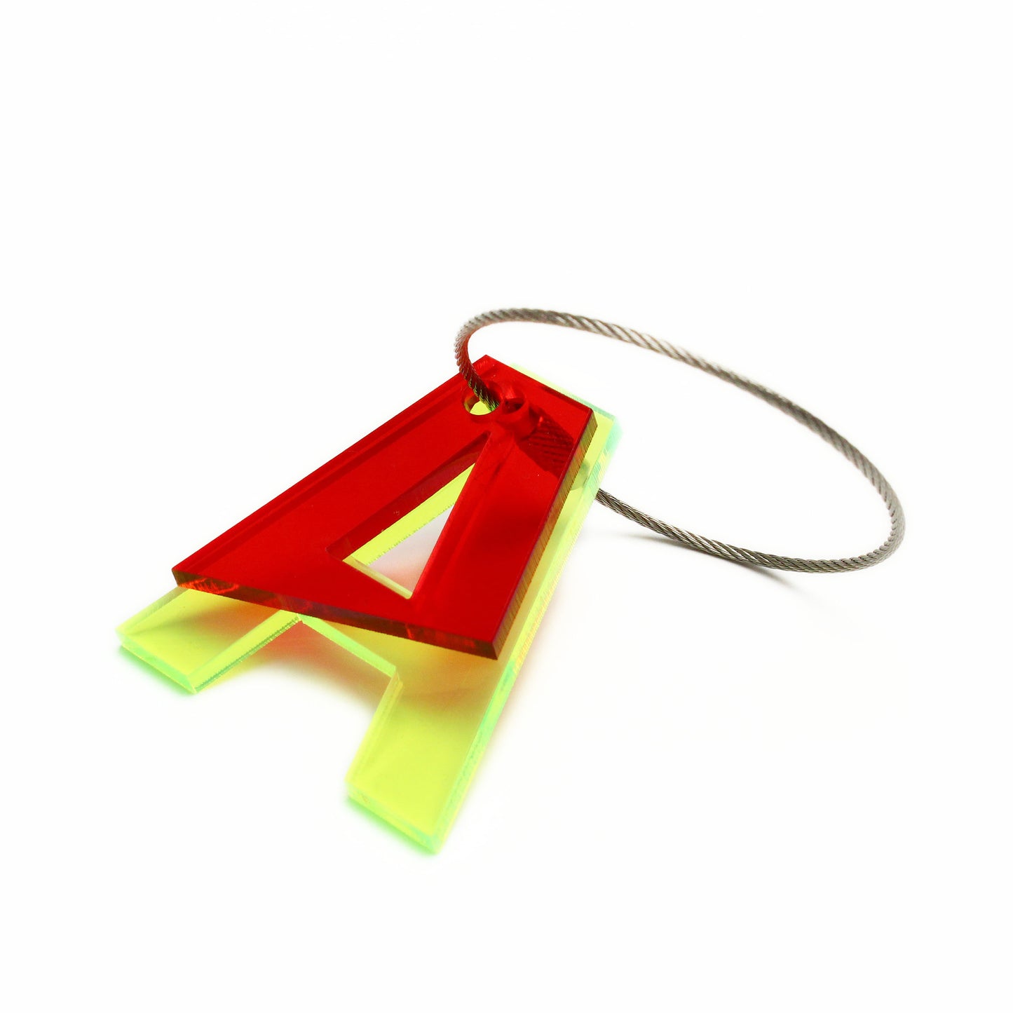 A – RECYCLED KEY CHAIN ABC by mo man tai