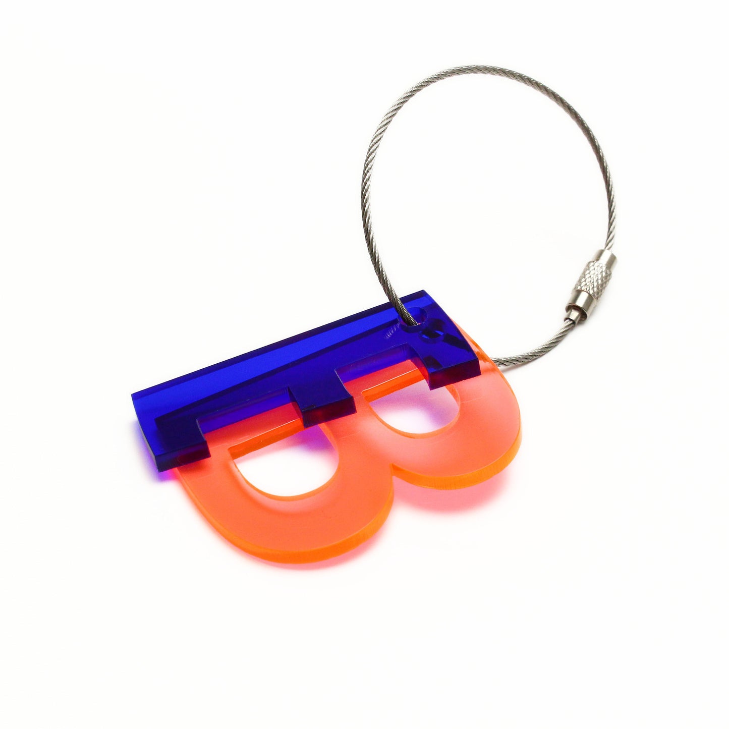 B – RECYCLED KEY CHAIN ABC by mo man tai