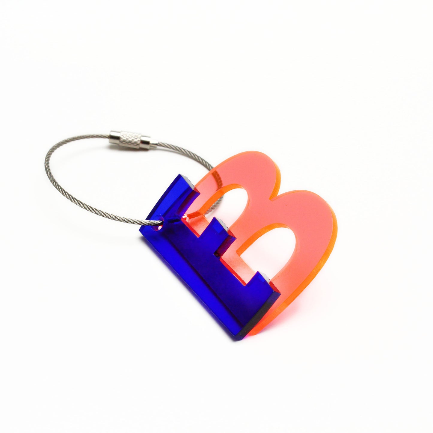 B – RECYCLED KEY CHAIN ABC by mo man tai