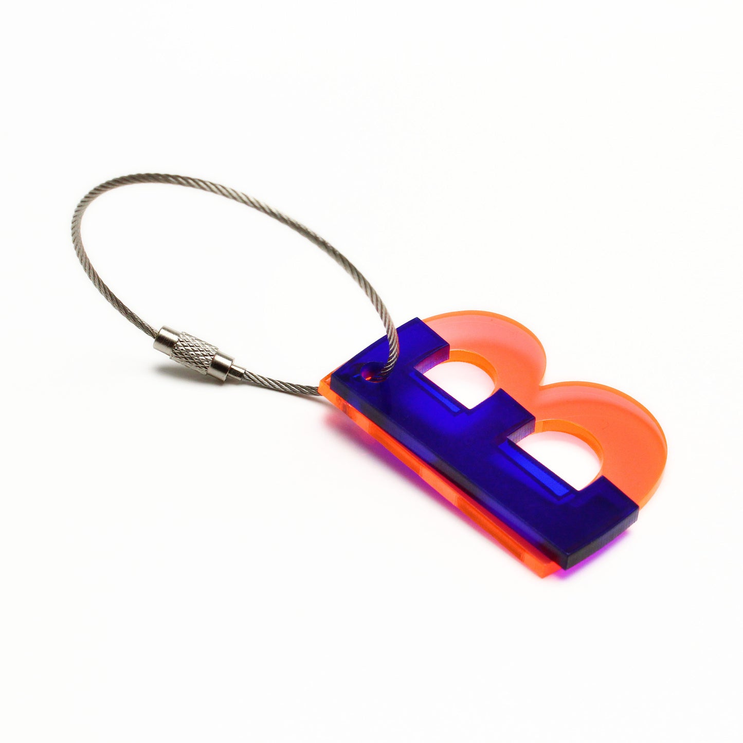 B – RECYCLED KEY CHAIN ABC by mo man tai