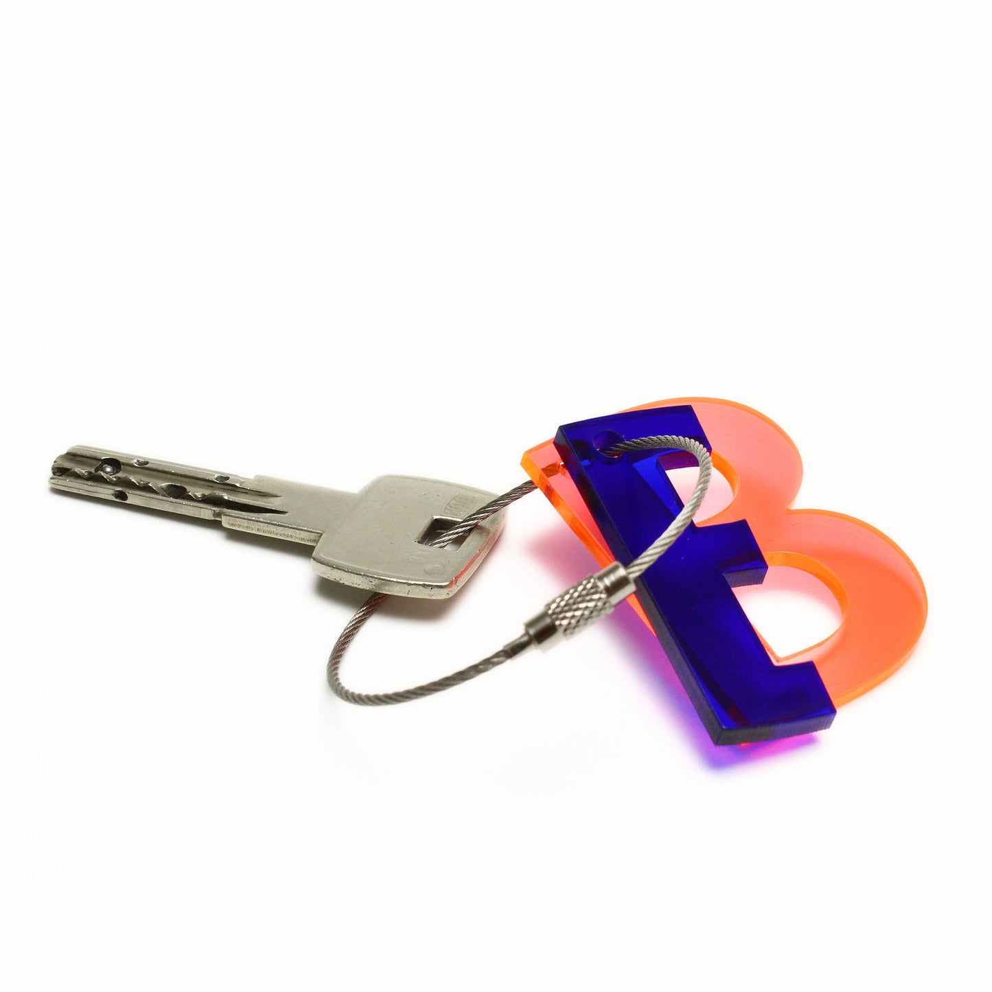 B – RECYCLED KEY CHAIN ABC by mo man tai