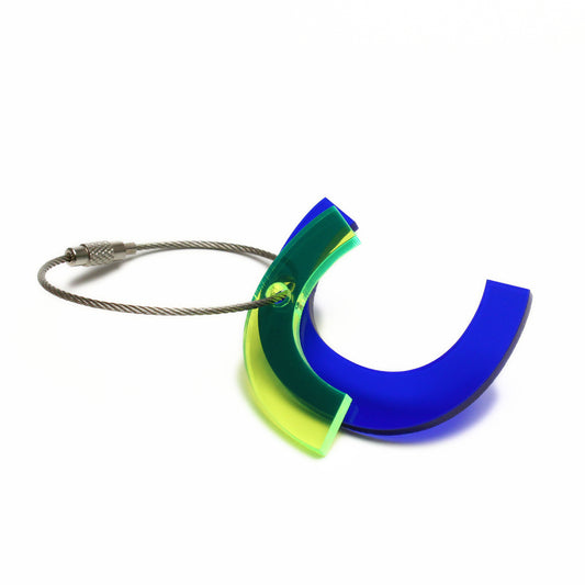 C – RECYCLED KEY CHAIN ABC by mo man tai