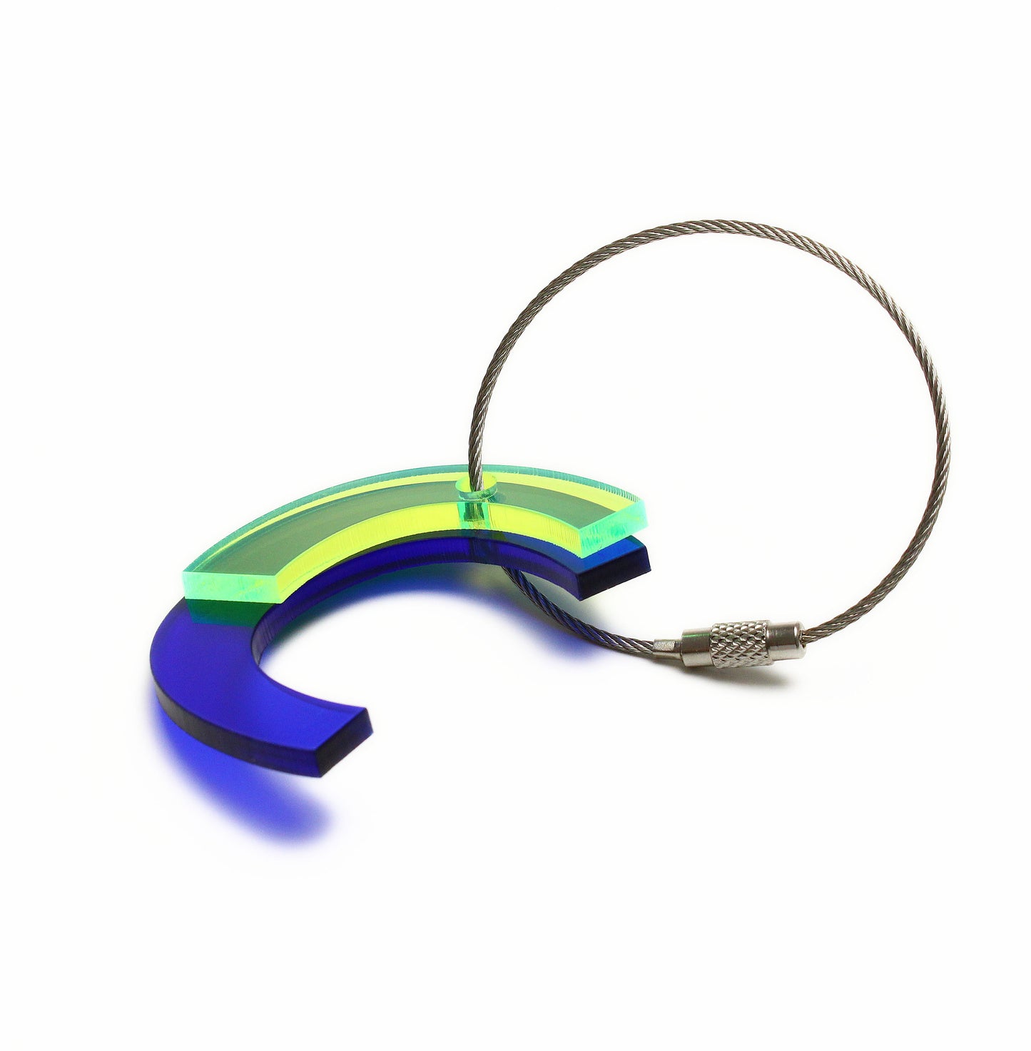 C – RECYCLED KEY CHAIN ABC by mo man tai