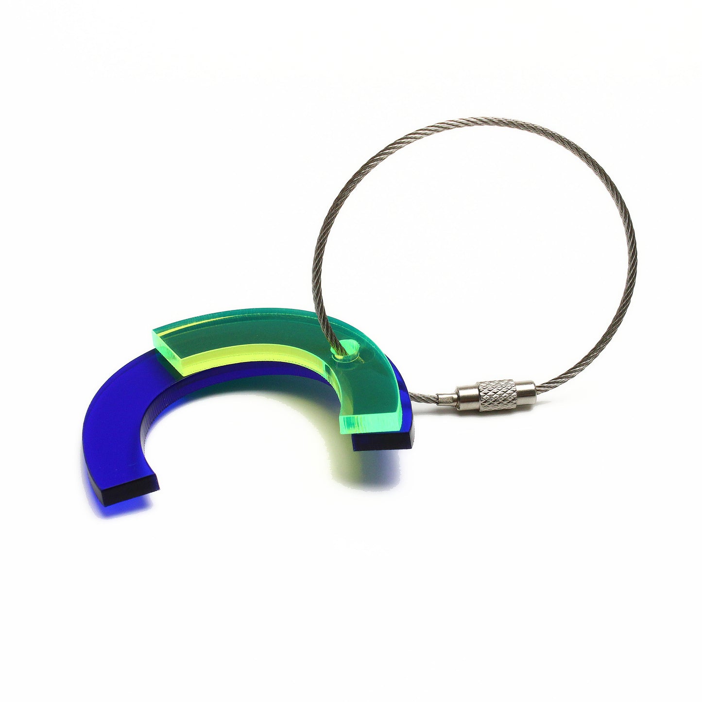 C – RECYCLED KEY CHAIN ABC by mo man tai