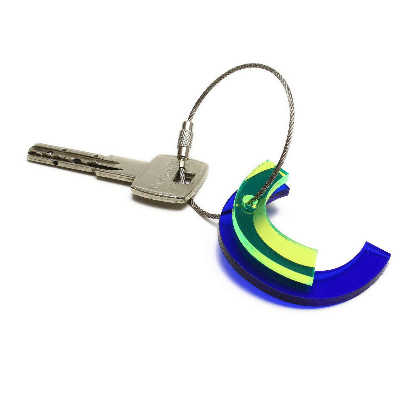 C – RECYCLED KEY CHAIN ABC by mo man tai