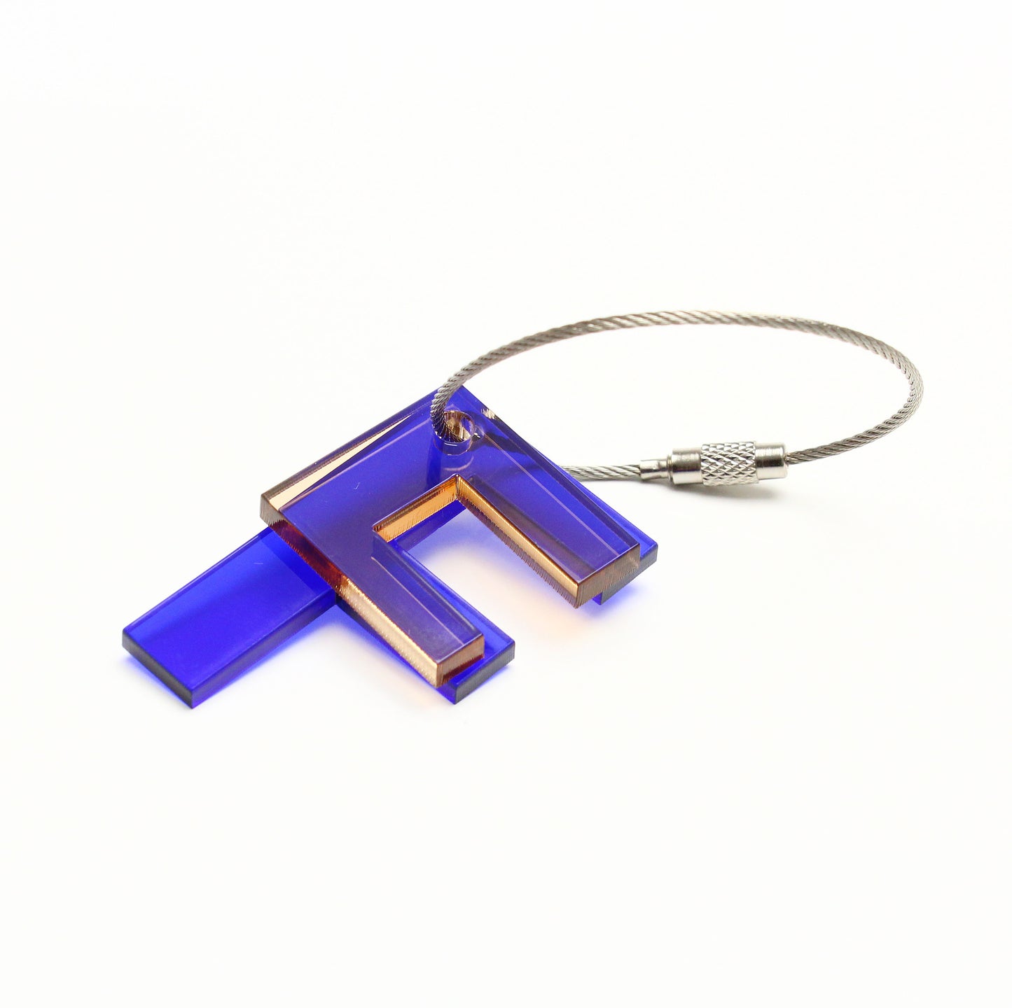 F – RECYCLED KEY CHAIN ABC by mo man tai