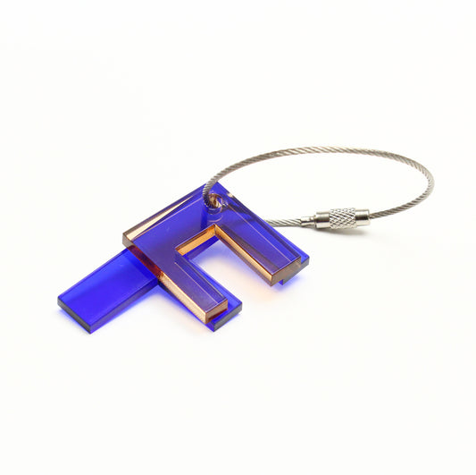 F – RECYCLED KEY CHAIN ABC by mo man tai