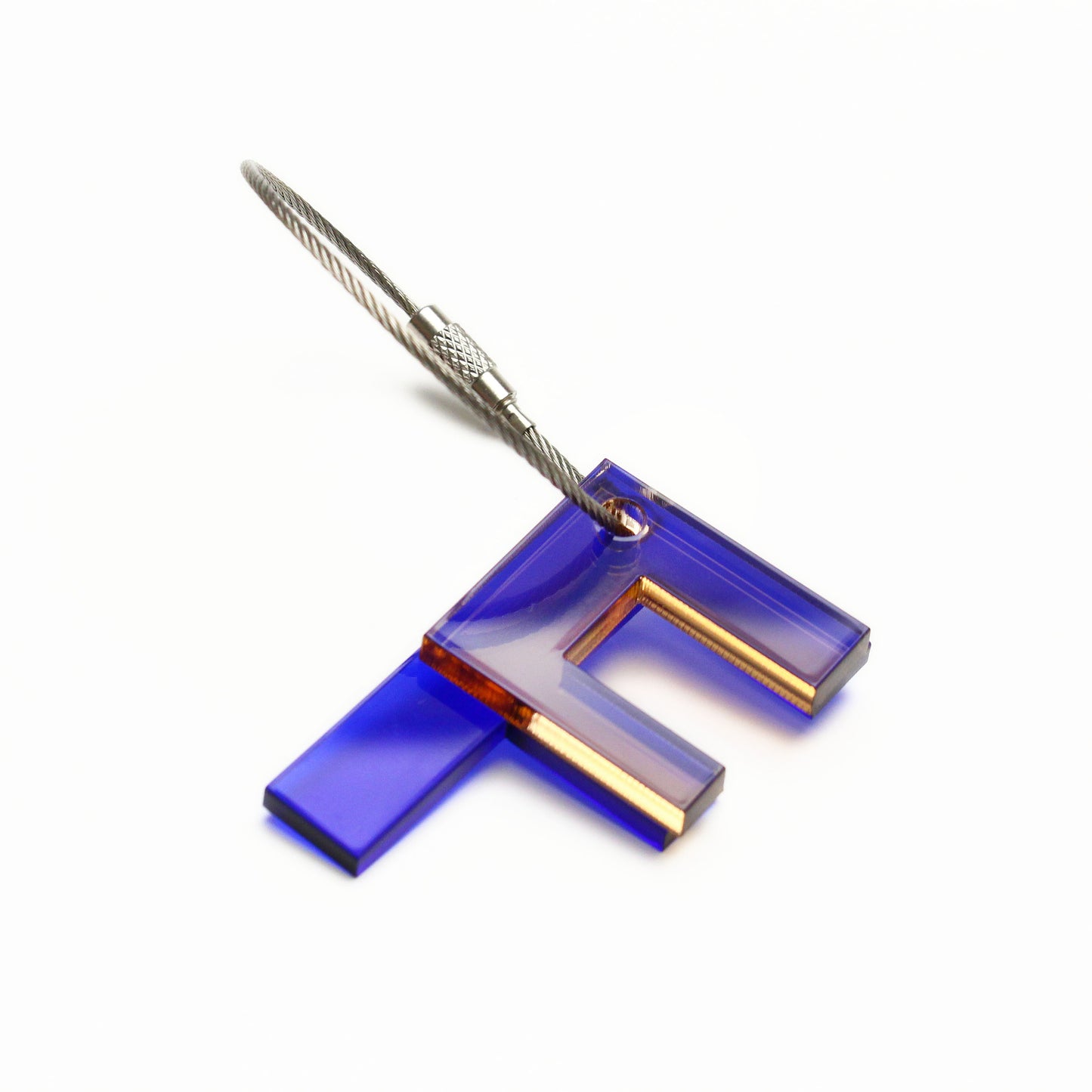 F – RECYCLED KEY CHAIN ABC by mo man tai