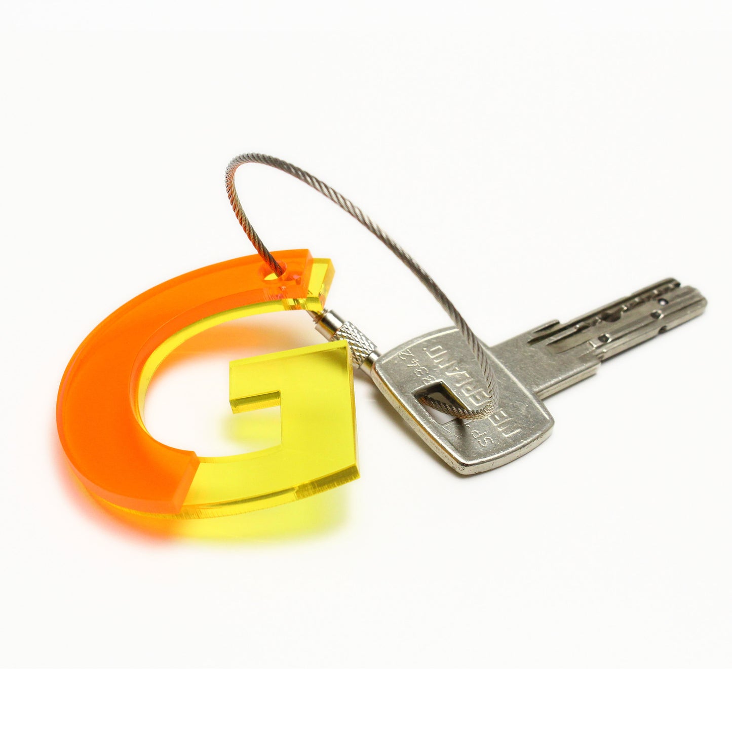 G – RECYCLED KEY CHAIN ABC by mo man tai