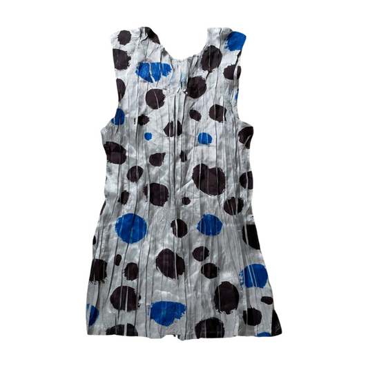 Pleats Please ISSEY MIYAKE polka dots top