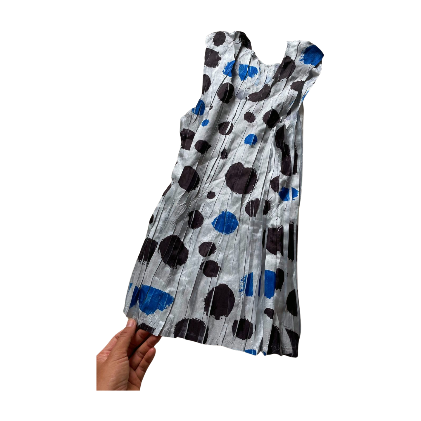 Pleats Please ISSEY MIYAKE polka dots top