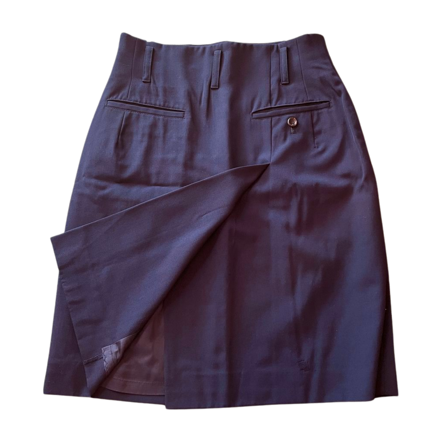 Vintage ISSEY MIYAKE wool mini skirt