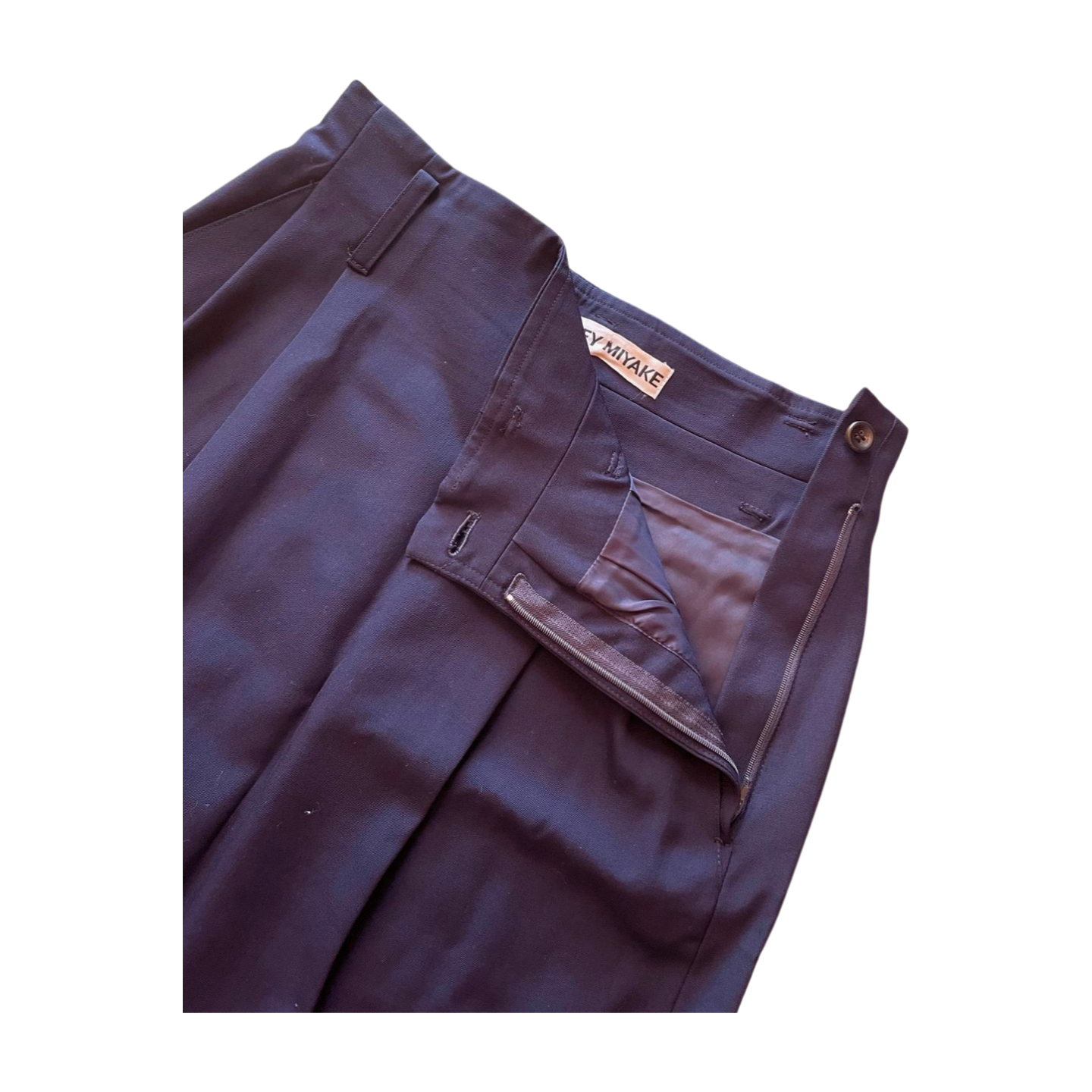 Vintage ISSEY MIYAKE wool mini skirt