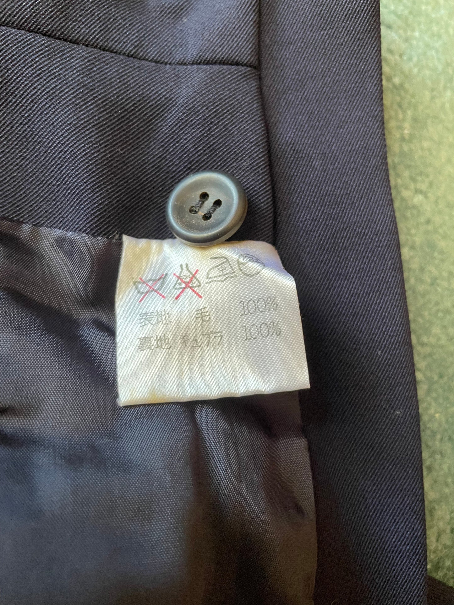 Vintage ISSEY MIYAKE wool mini skirt