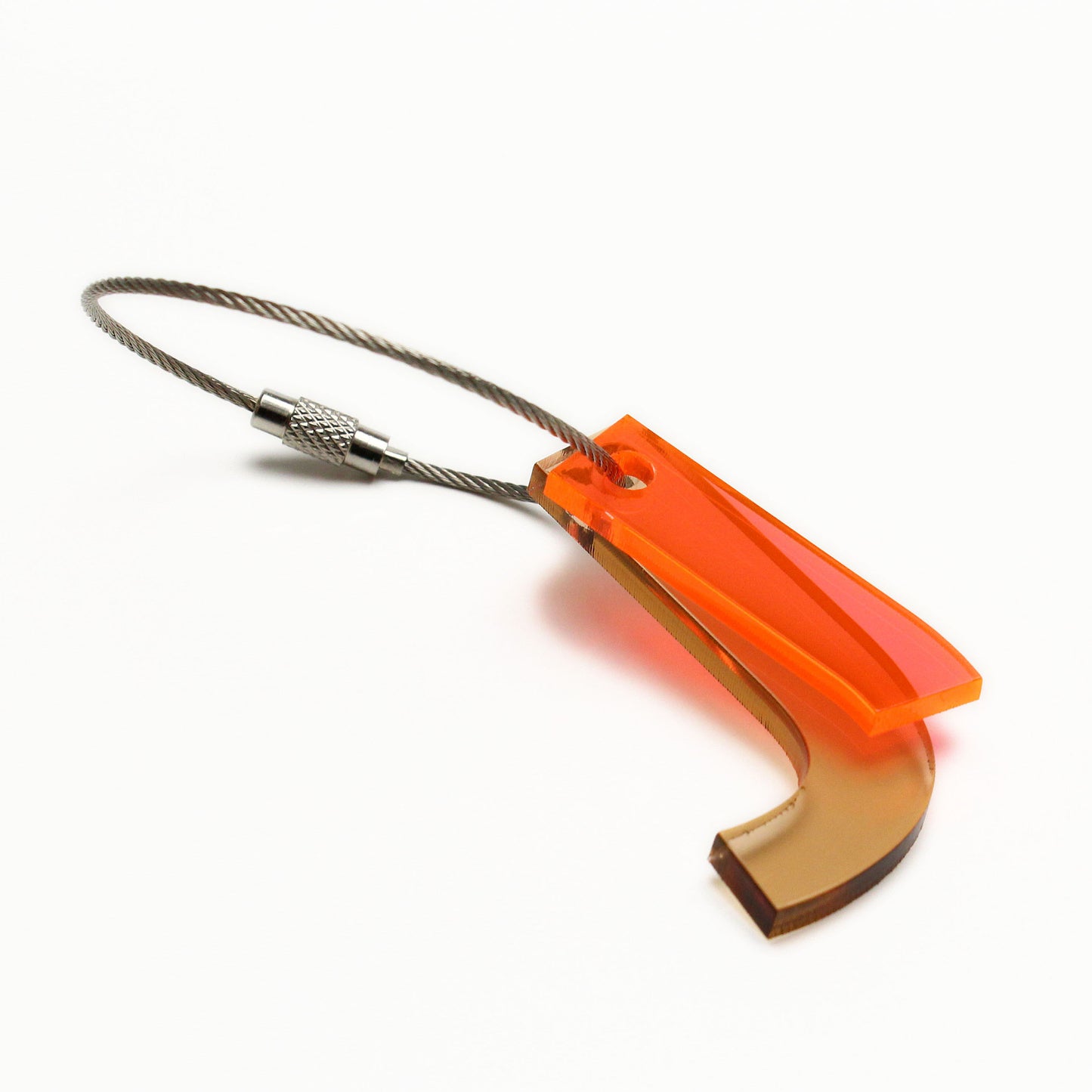 J – RECYCLED KEY CHAIN ABC by mo man tai