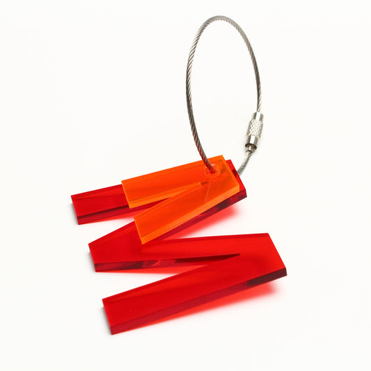 M – RECYCLED KEY CHAIN ABC by mo man tai