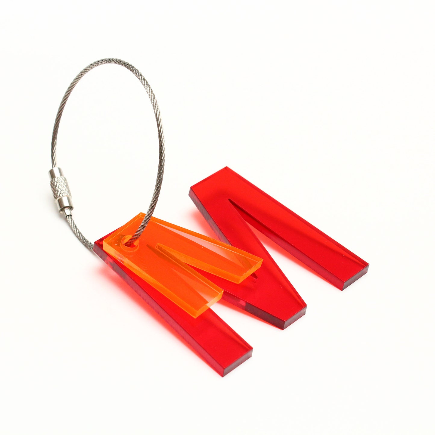 M – RECYCLED KEY CHAIN ABC by mo man tai