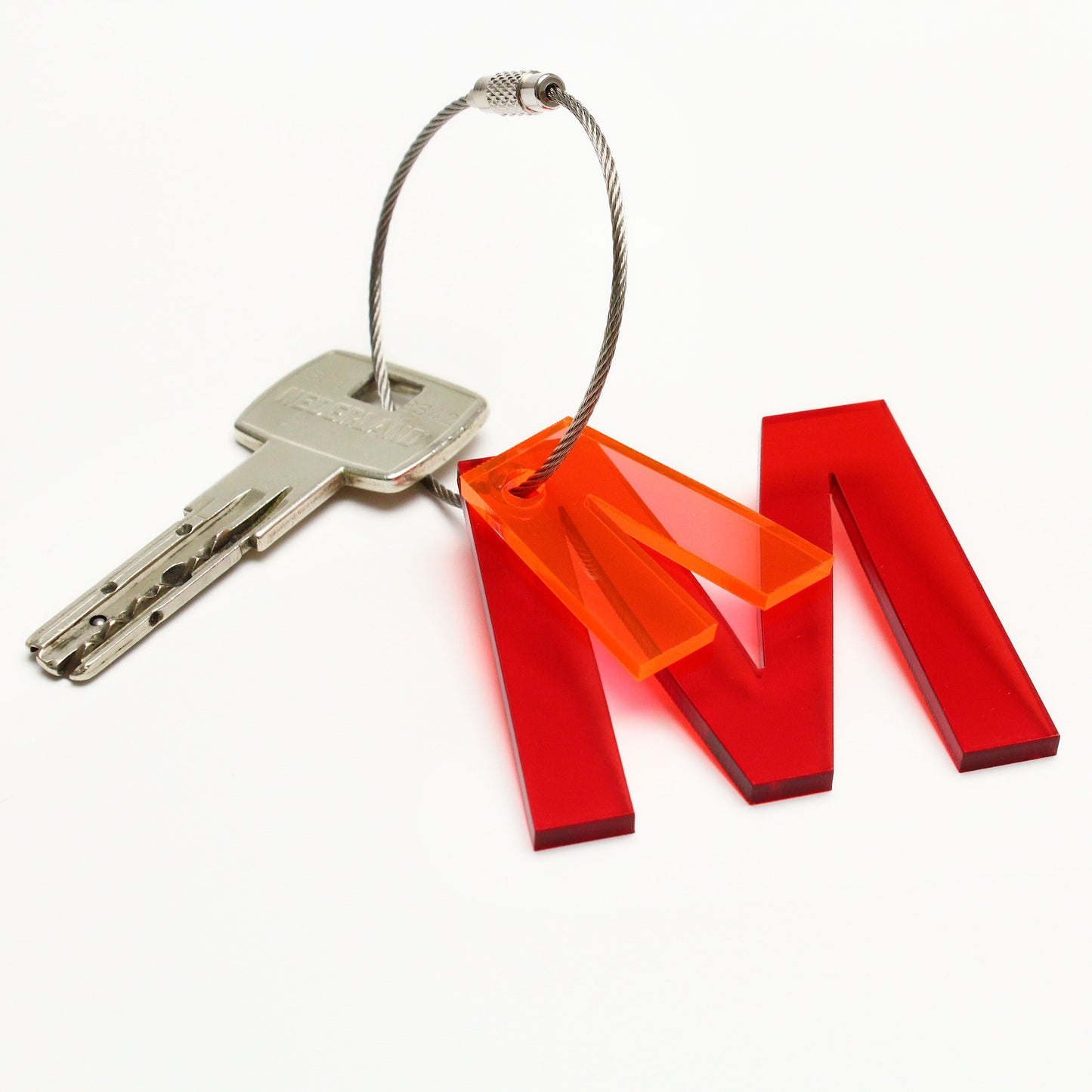 M – RECYCLED KEY CHAIN ABC by mo man tai