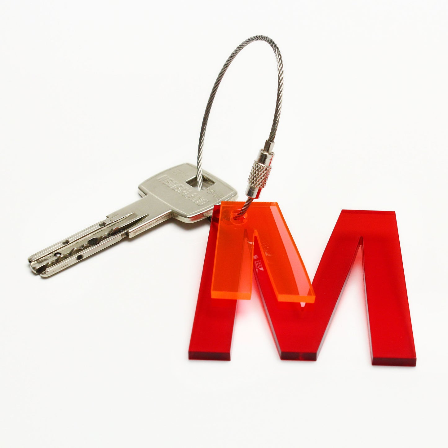 M – RECYCLED KEY CHAIN ABC by mo man tai
