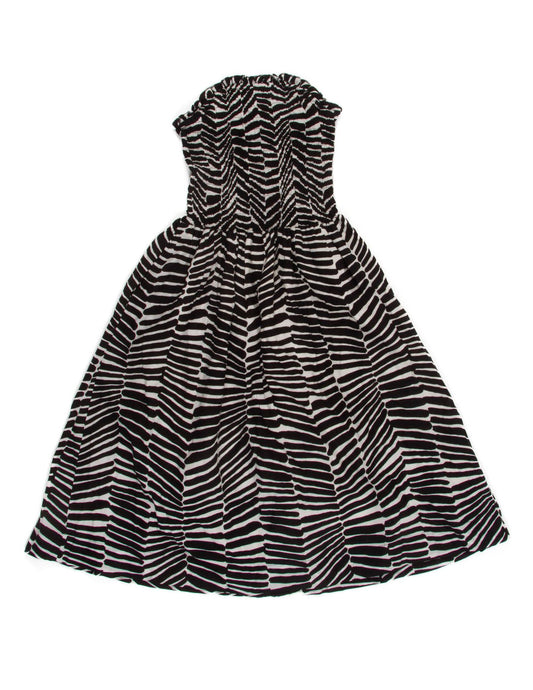 Marimekko Mika Piirainen strapless bandeau dress