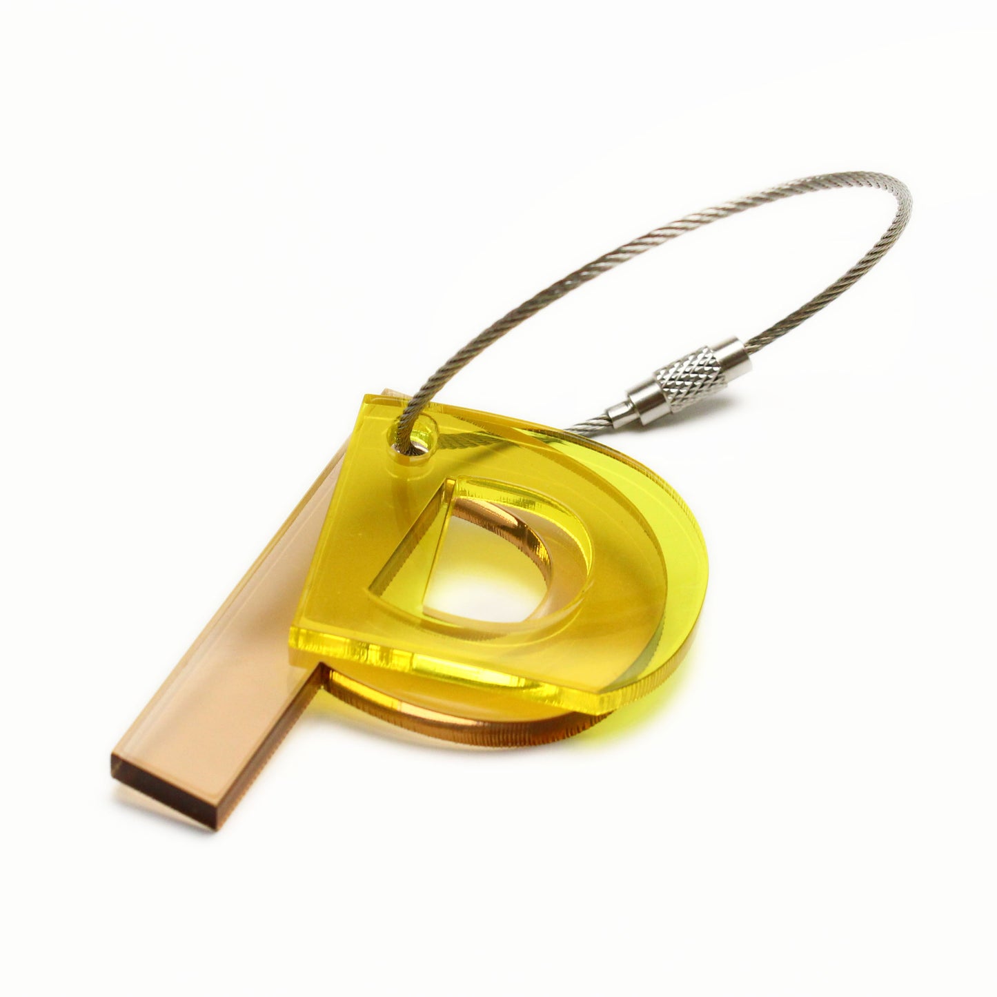 P – RECYCLED KEY CHAIN ABC by mo man tai