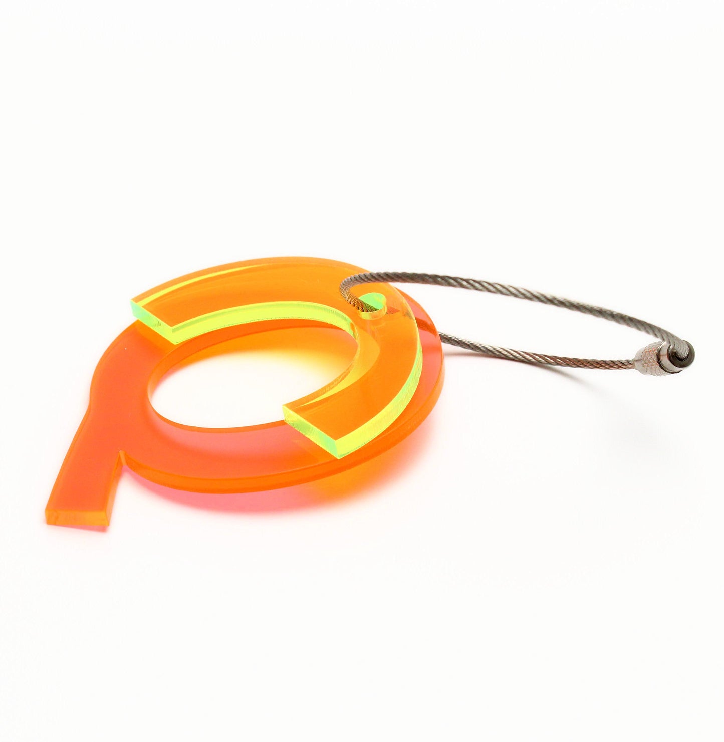 Q – RECYCLED KEY CHAIN ABC by mo man tai