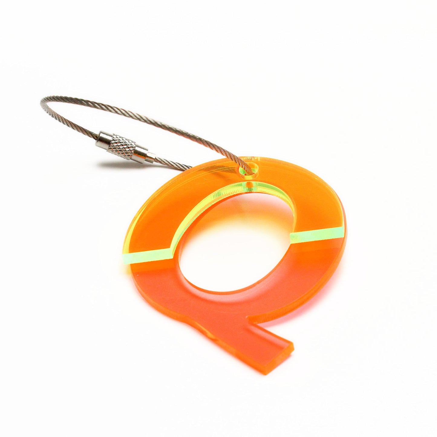 Q – RECYCLED KEY CHAIN ABC by mo man tai