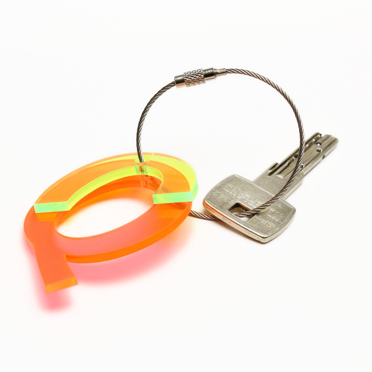 Q – RECYCLED KEY CHAIN ABC by mo man tai