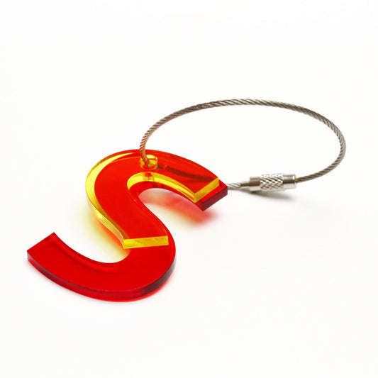 S – RECYCLED KEY CHAIN ABC by mo man tai