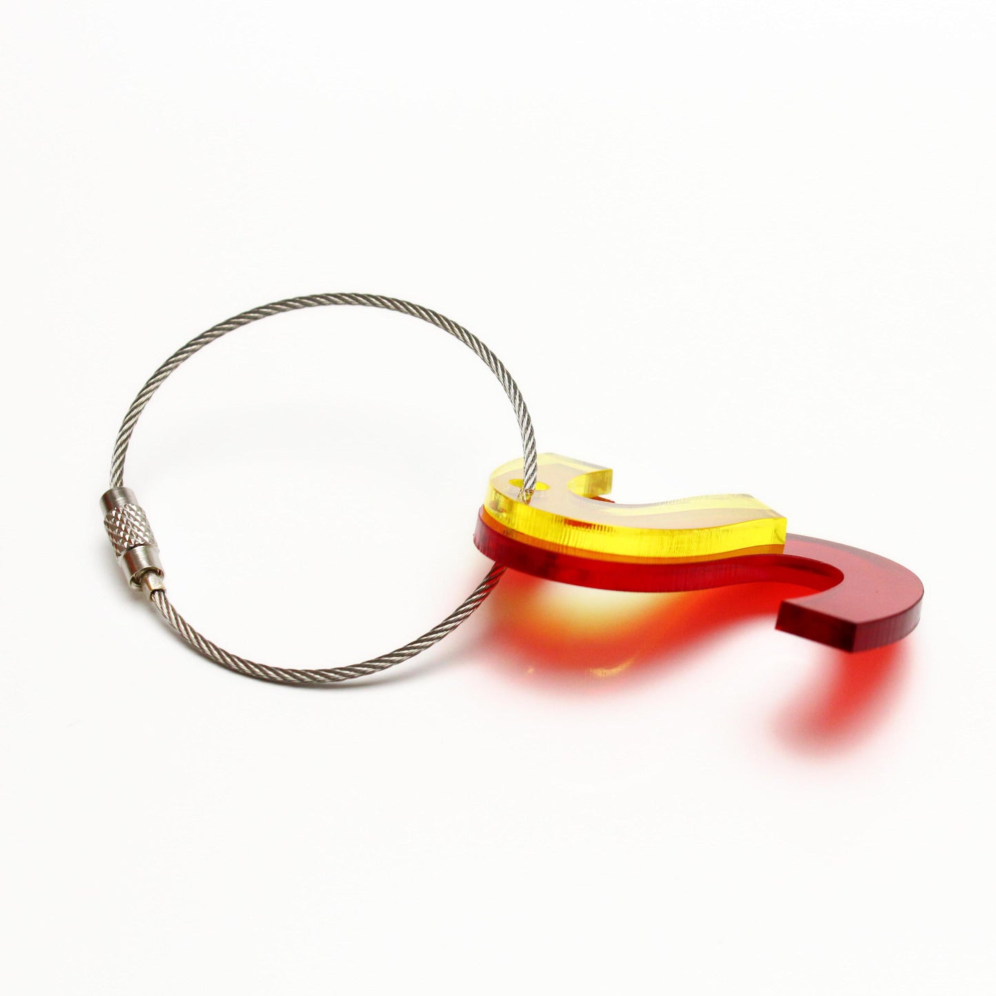 S – RECYCLED KEY CHAIN ABC by mo man tai