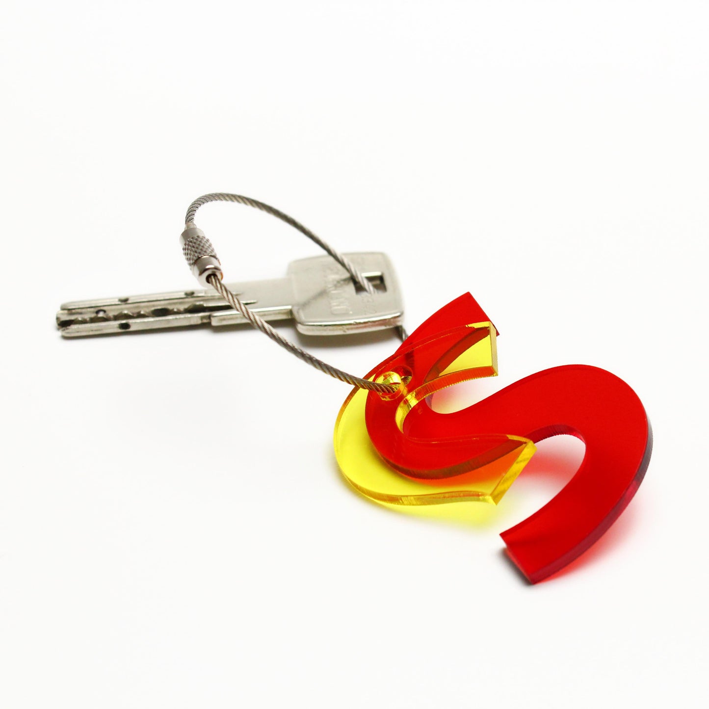 S – RECYCLED KEY CHAIN ABC by mo man tai