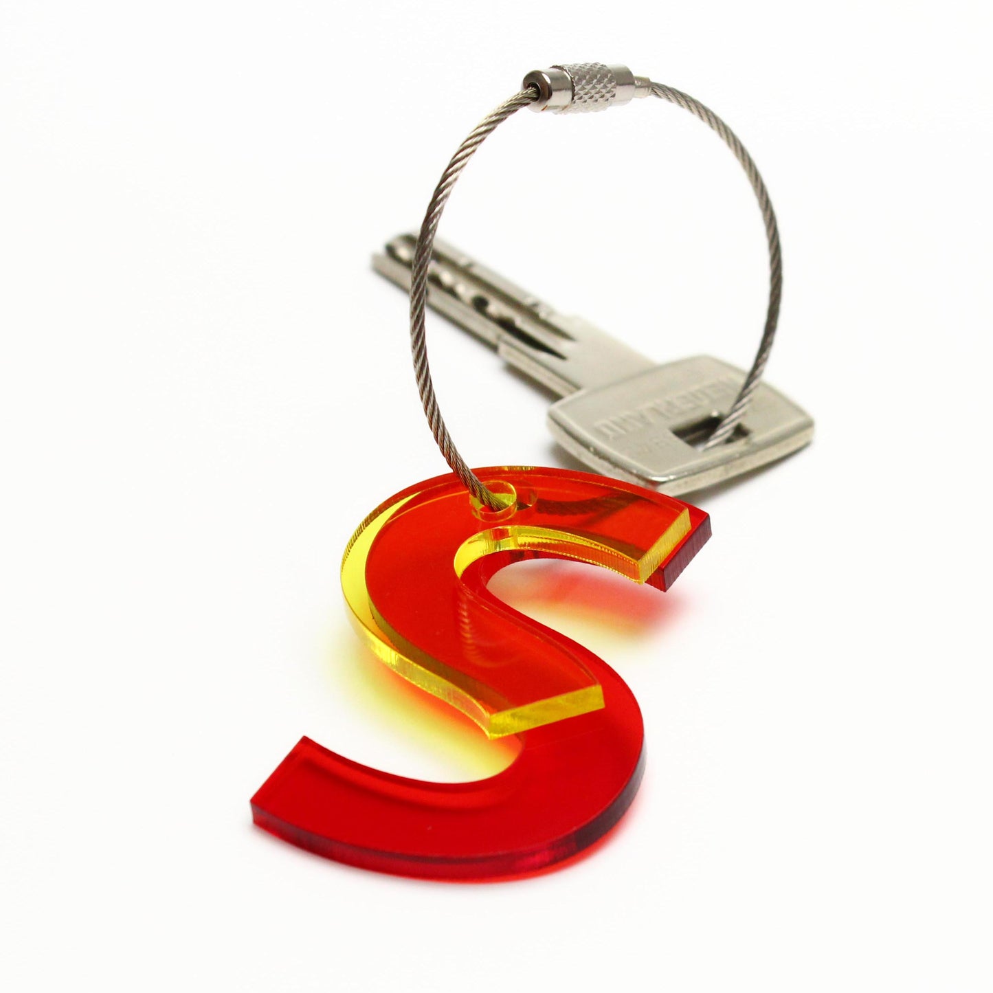 S – RECYCLED KEY CHAIN ABC by mo man tai