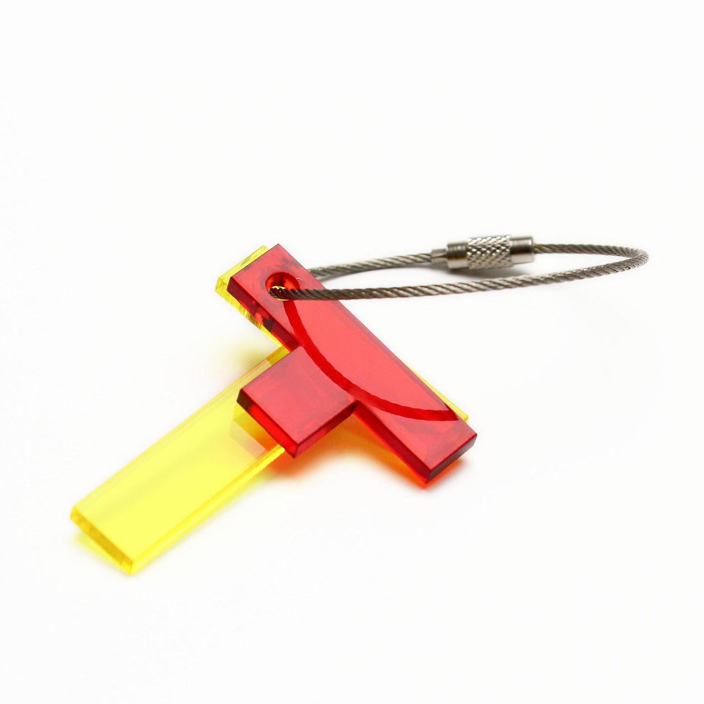 T – RECYCLED KEY CHAIN ABC by mo man tai