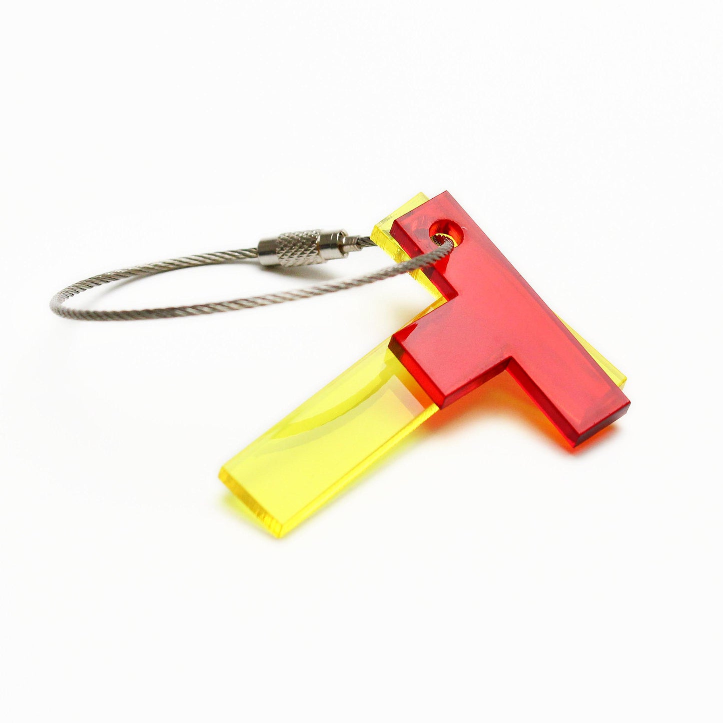 T – RECYCLED KEY CHAIN ABC by mo man tai