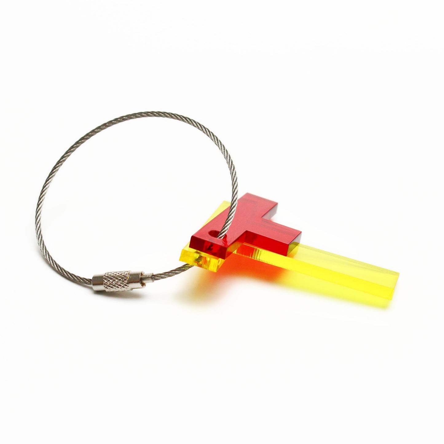 T – RECYCLED KEY CHAIN ABC by mo man tai
