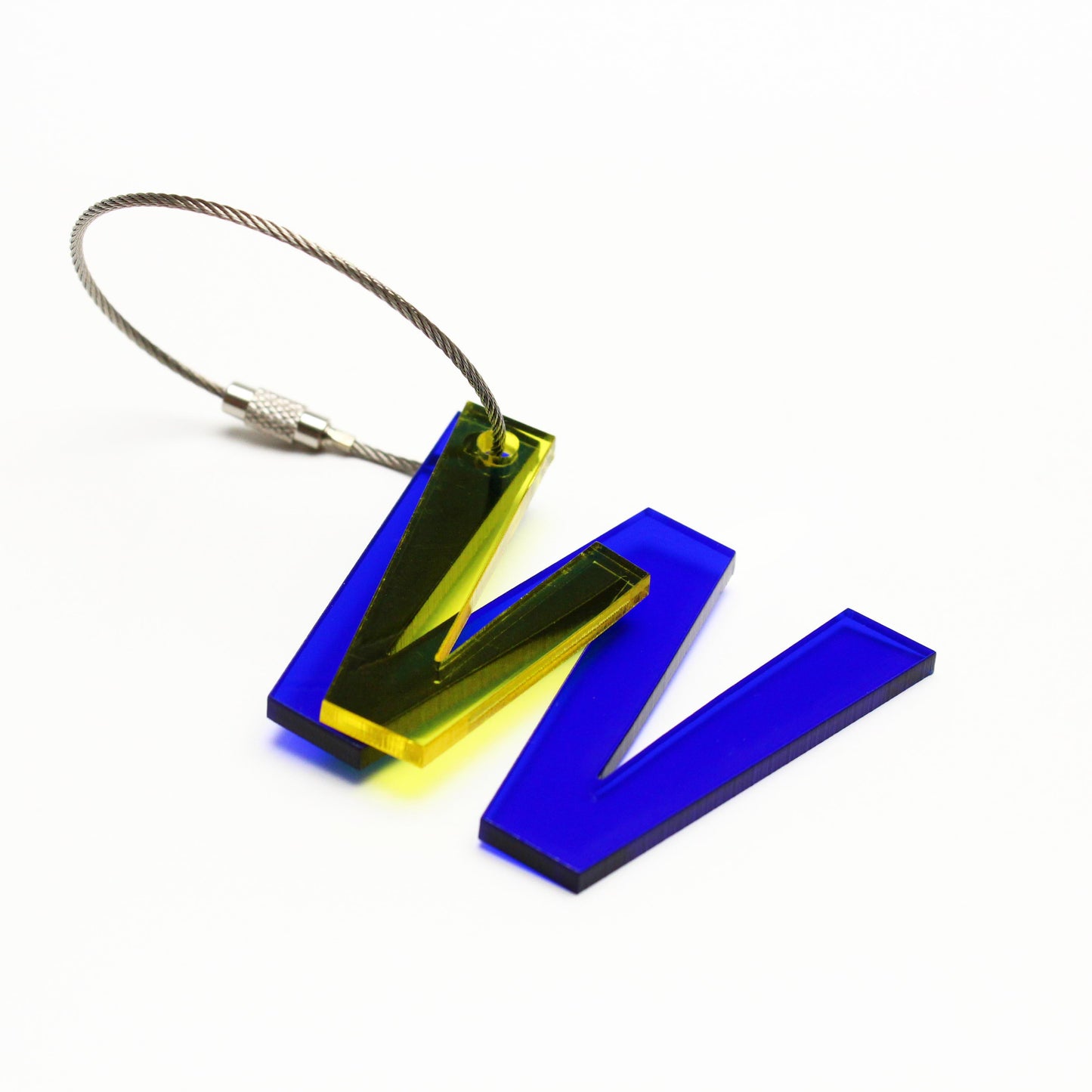 W – RECYCLED KEY CHAIN ABC by mo man tai