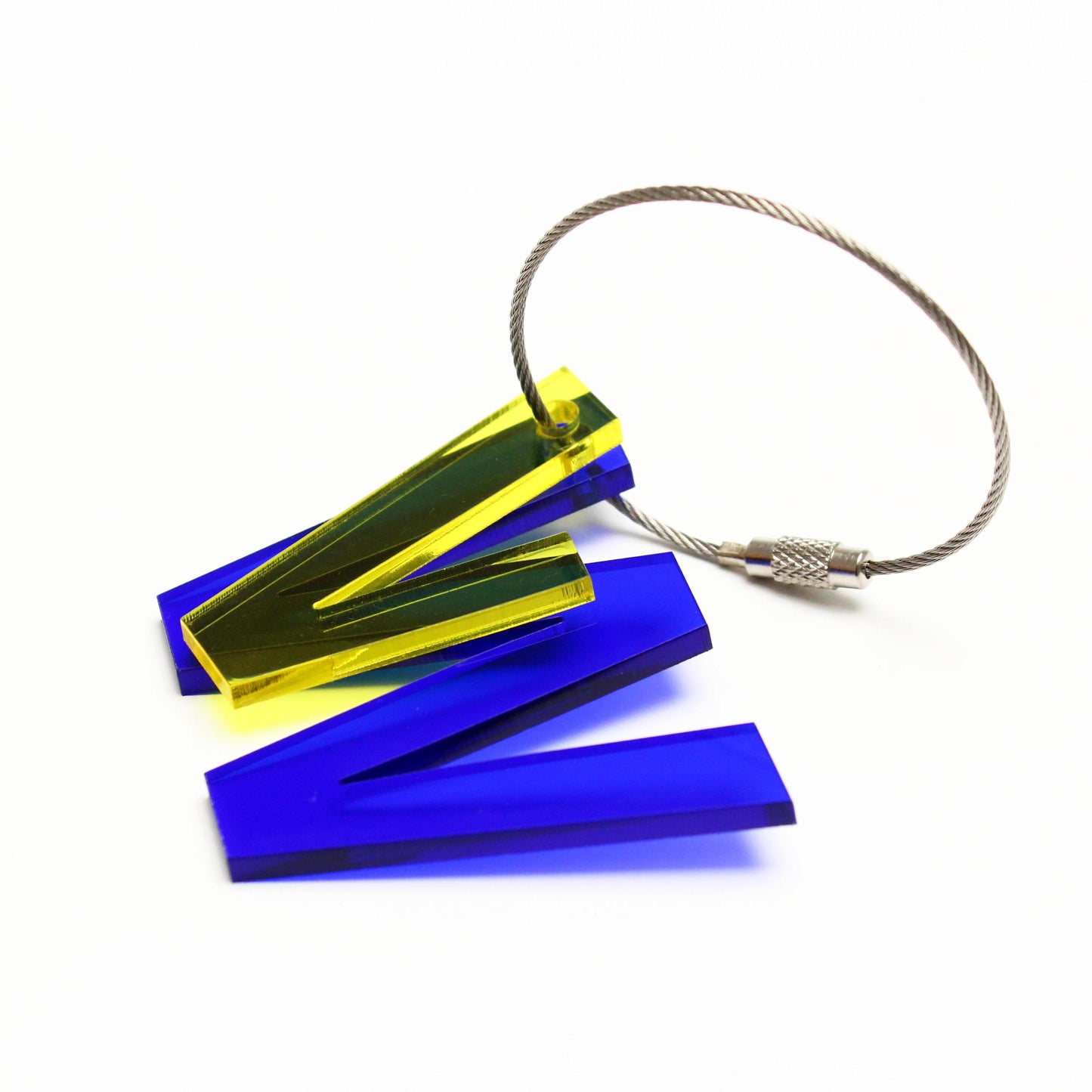 W – RECYCLED KEY CHAIN ABC by mo man tai