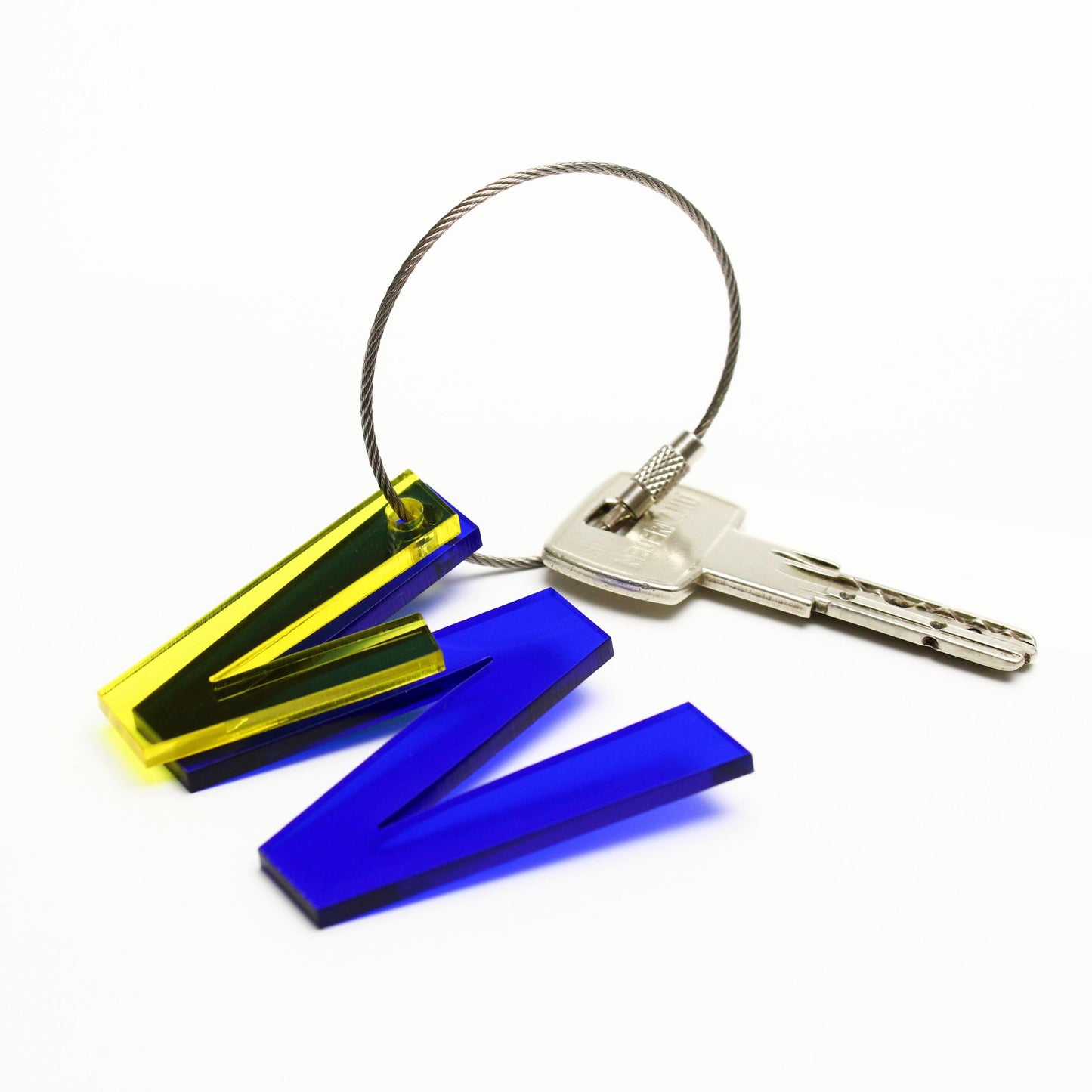 W – RECYCLED KEY CHAIN ABC by mo man tai