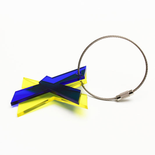 X – RECYCLED KEY CHAIN ABC by mo man tai