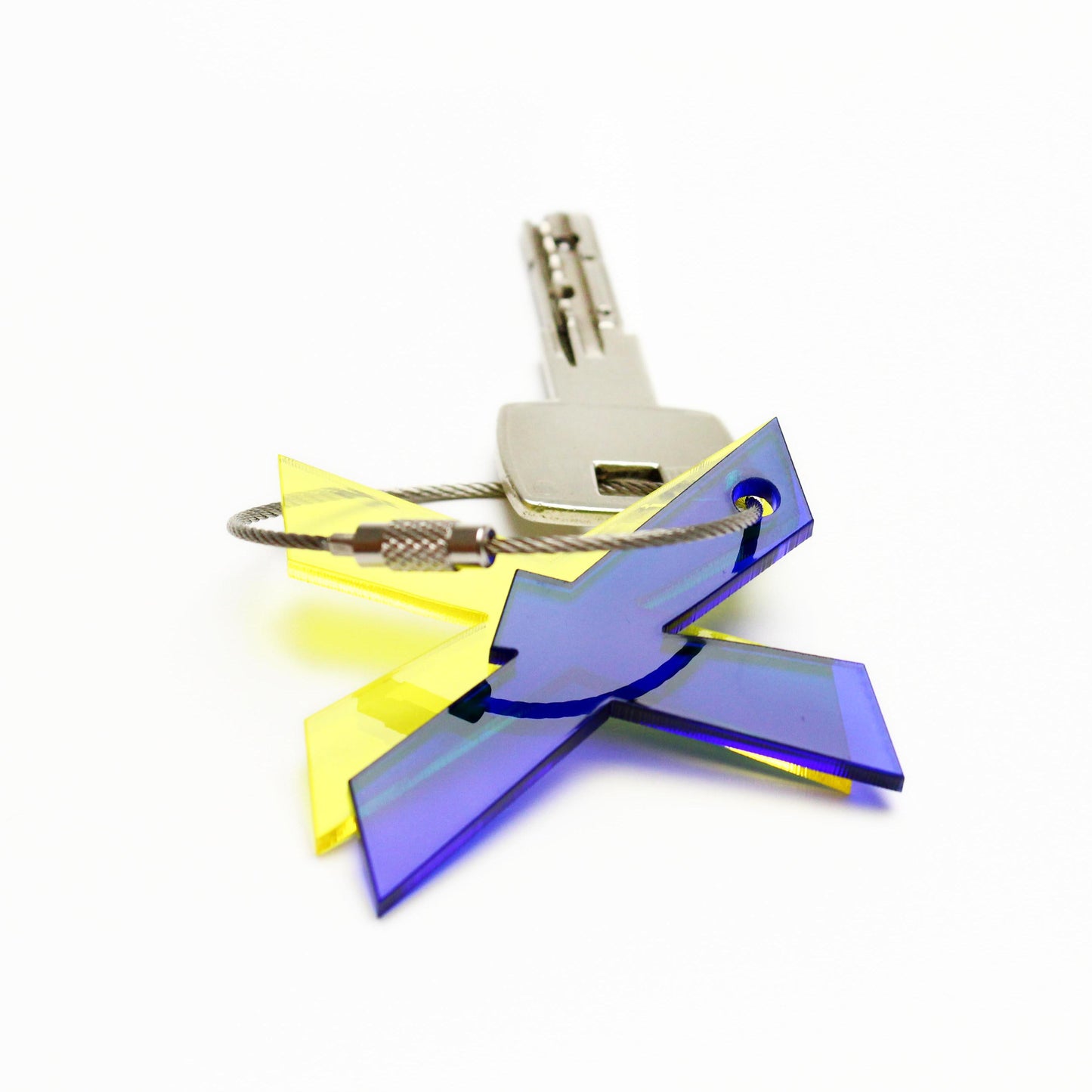 X – RECYCLED KEY CHAIN ABC by mo man tai