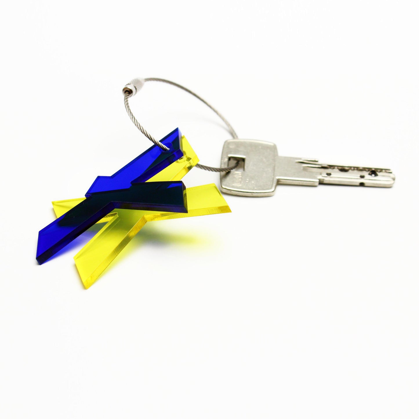 X – RECYCLED KEY CHAIN ABC by mo man tai