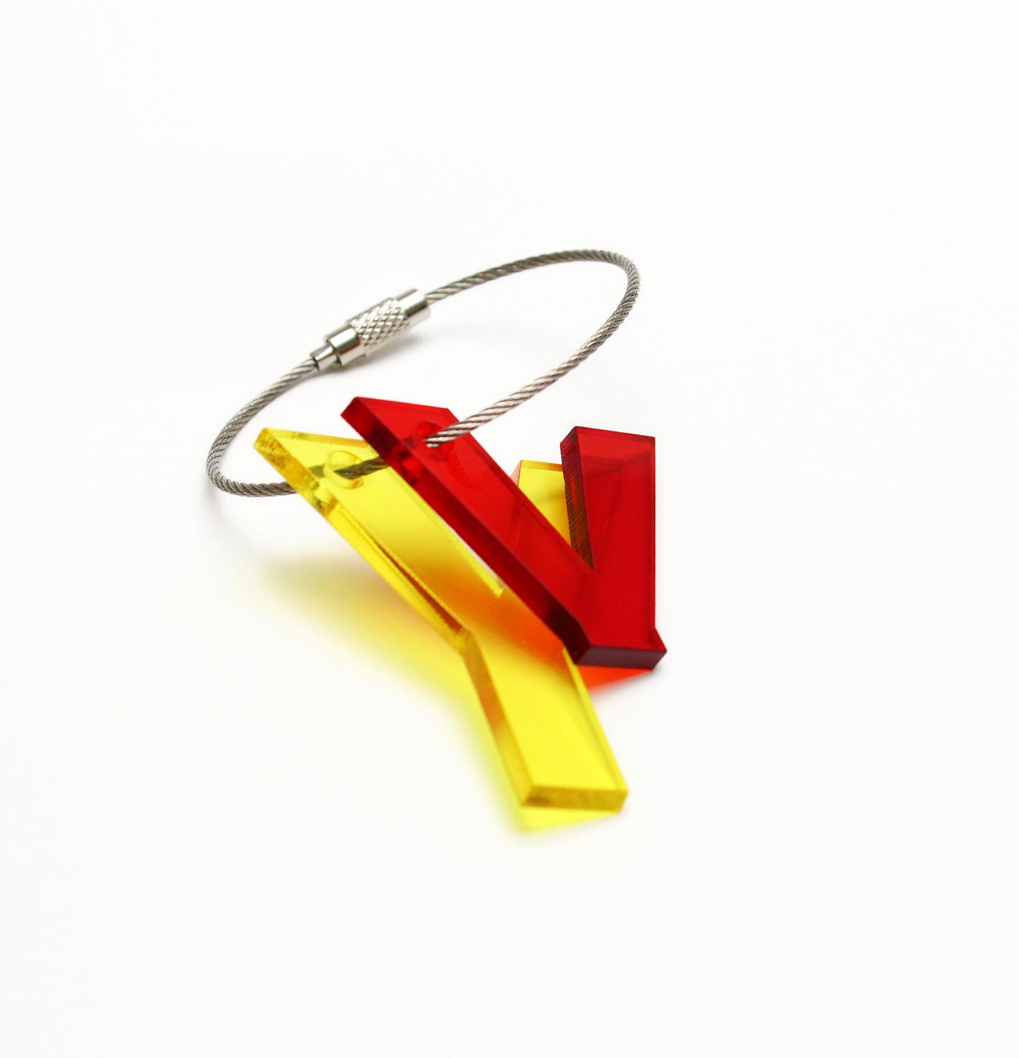 Y – RECYCLED KEY CHAIN ABC by mo man tai