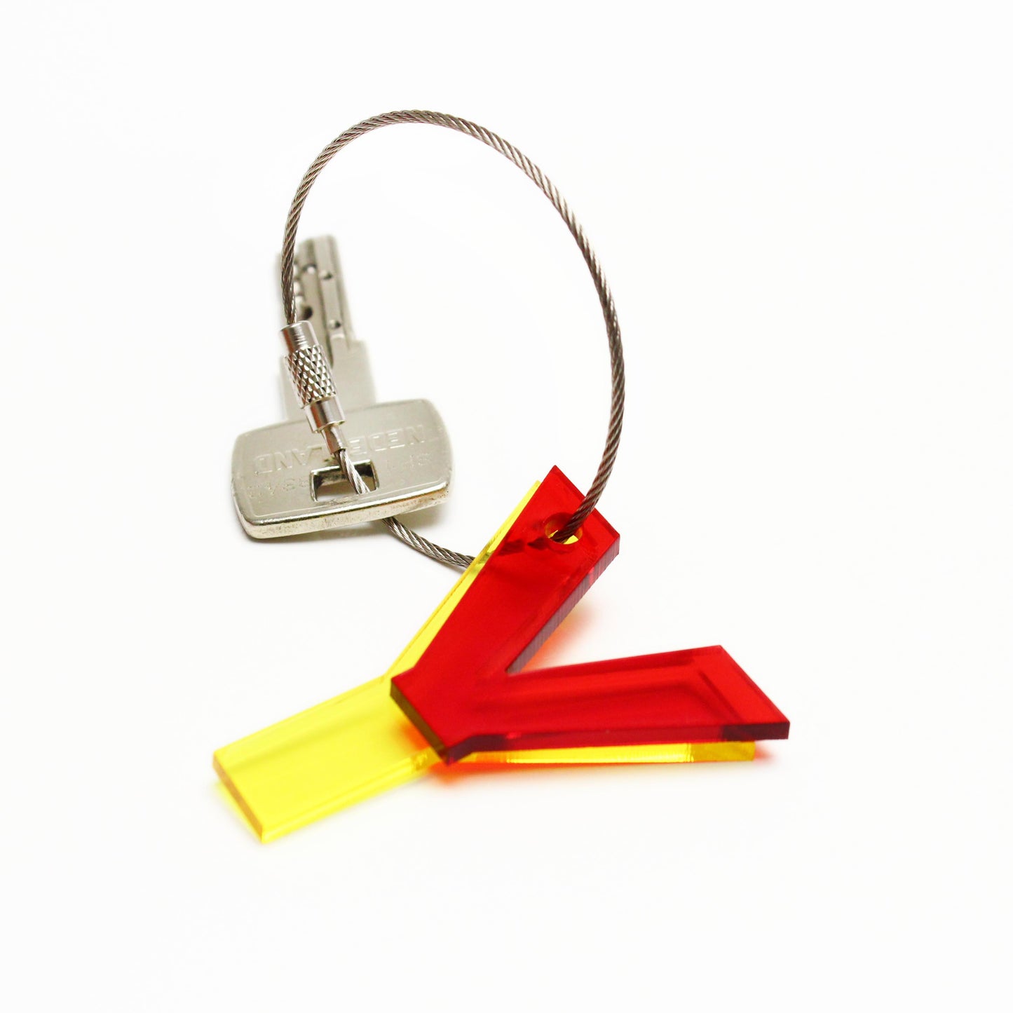 Y – RECYCLED KEY CHAIN ABC by mo man tai