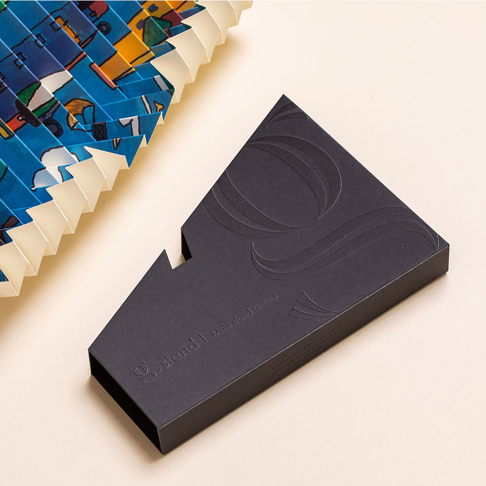 Portable Book Stand with RECYCLED PAPER, Eco-friendly GIFT for minimalist, g.stand book Airplane