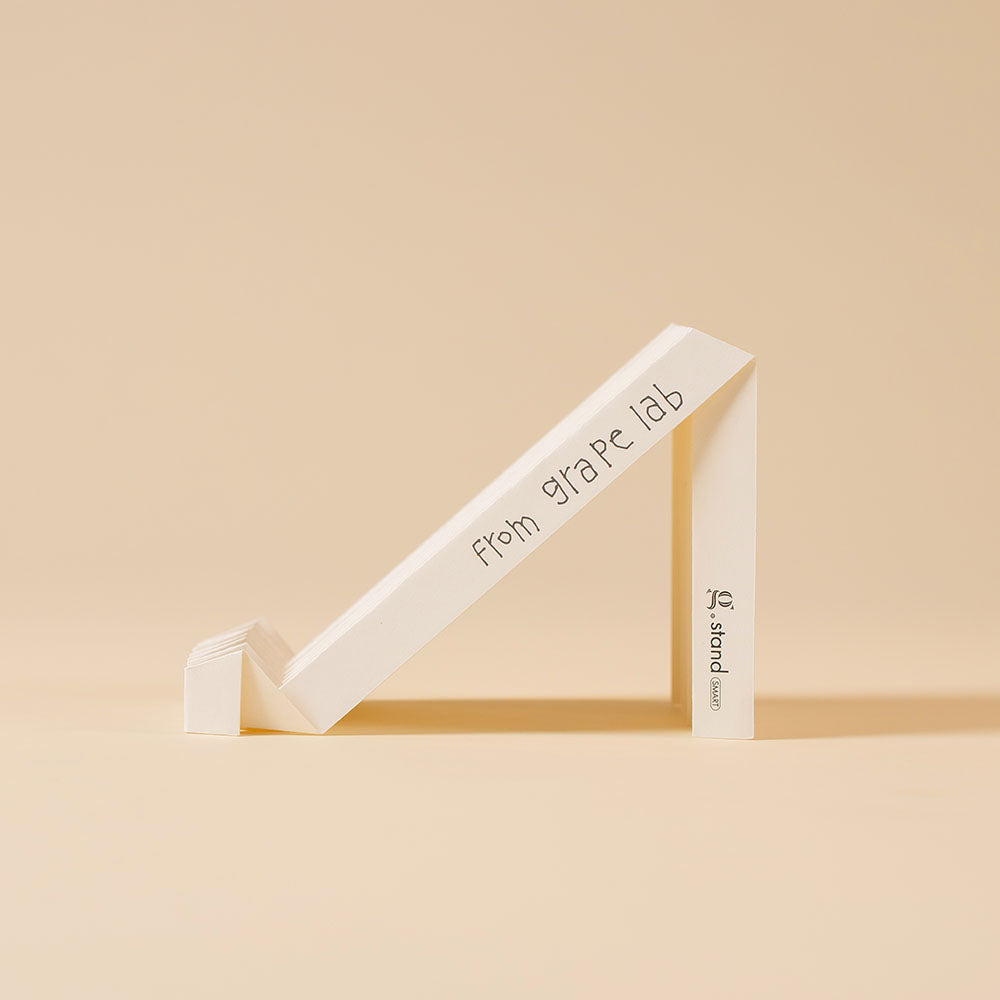 Lightweight Phone Stand with RECYCLED PAPER, Eco-friendly GIFT for minimalist, <To Joanne>