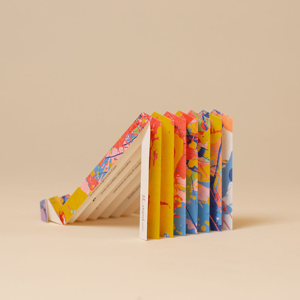 Lightweight Phone Stand with RECYCLED PAPER, Eco-friendly GIFT for minimalist, <Well done, Joanne!>