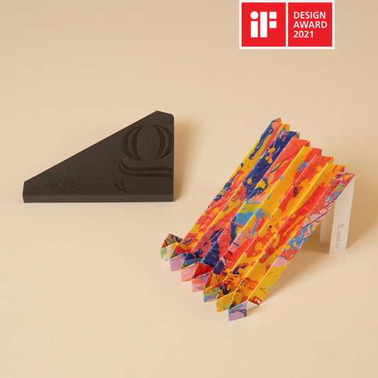 Lightweight Phone Stand with RECYCLED PAPER, Eco-friendly GIFT for minimalist, <Well done, Joanne!>