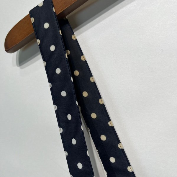 Vintage ISSEY MIYAKE dot-pattern salopette suspender skirt