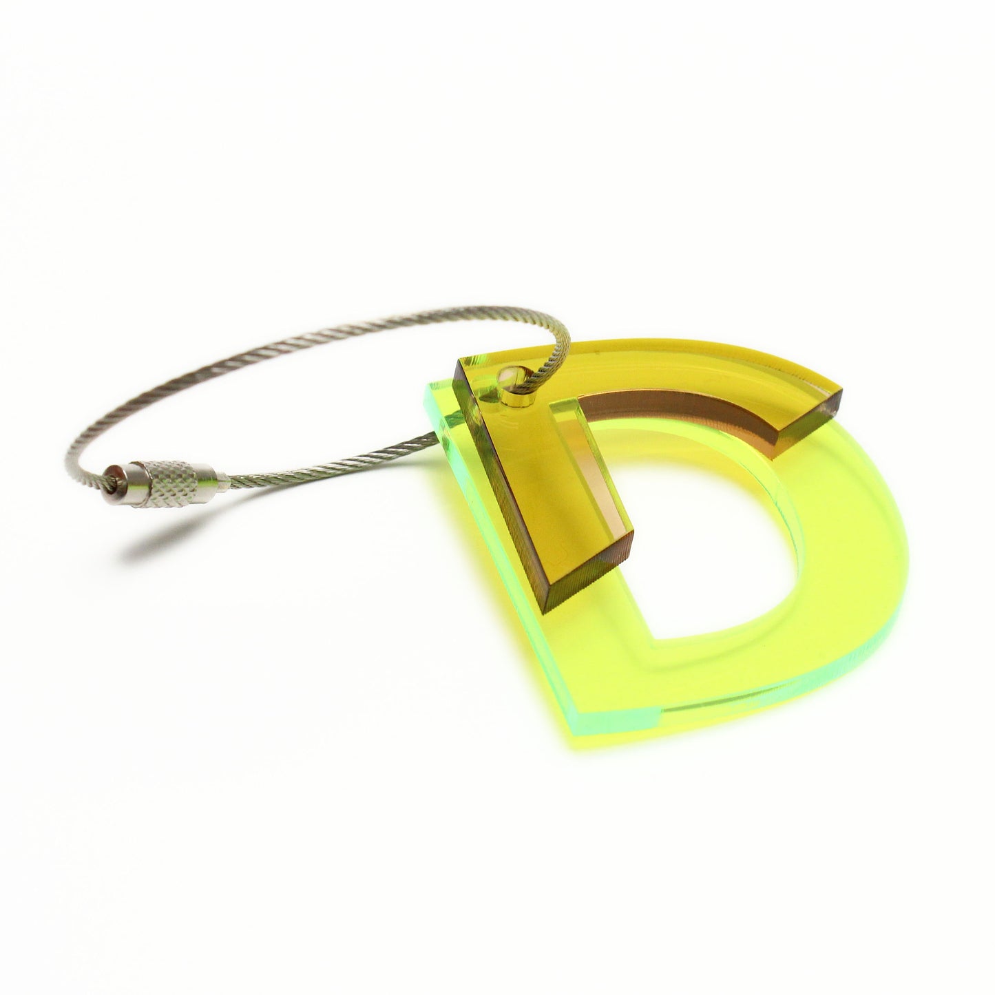 D – RECYCLED KEY CHAIN ABC by mo man tai