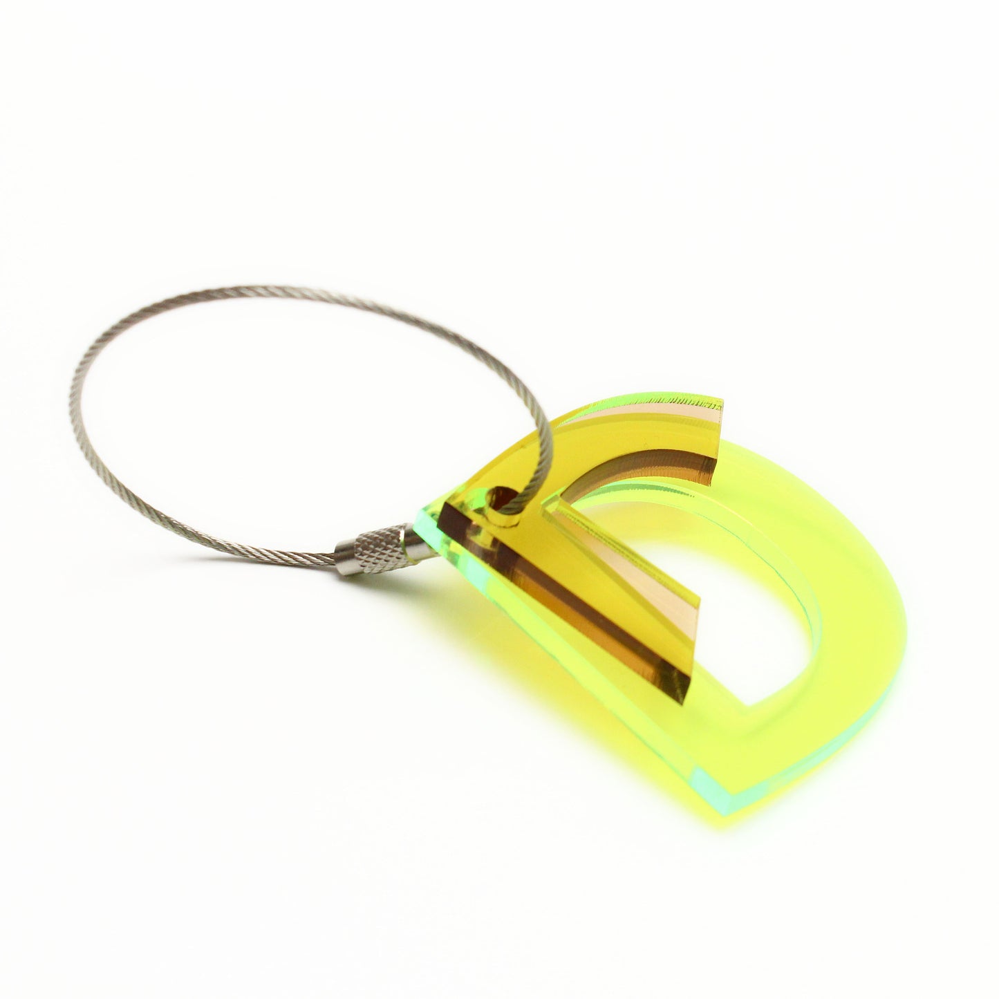 D – RECYCLED KEY CHAIN ABC by mo man tai